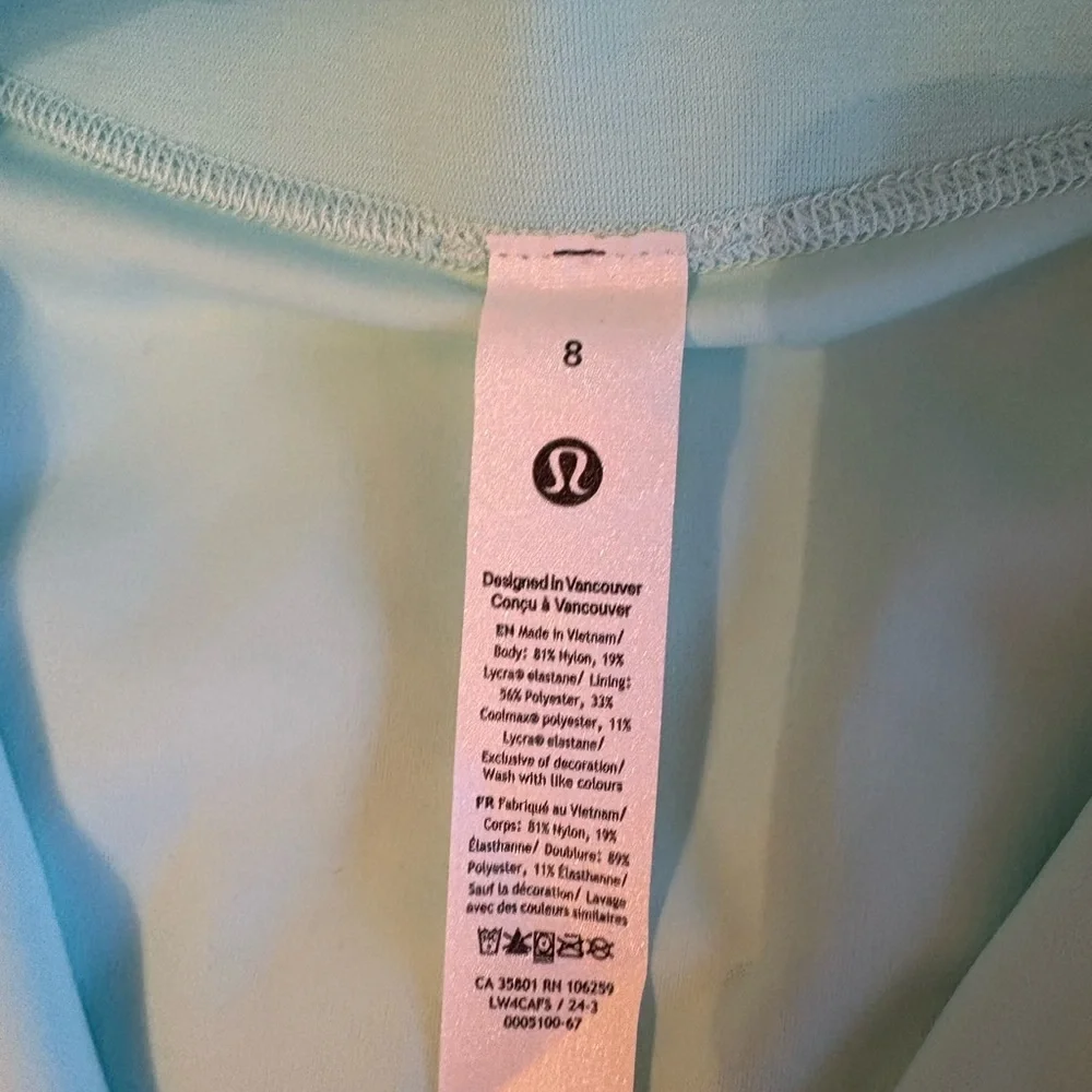 lululemon athletica Mint Green Full-Zip Jacket - Picture 7 of 7